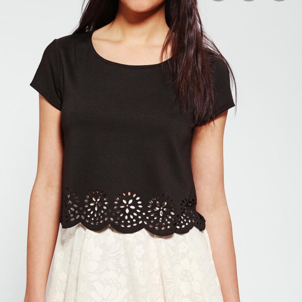 Pins and needles laser cut top